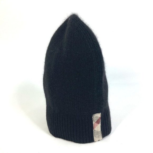BURBERRY One point check hat beanie knit cap hat Knit hat - Picture 1 of 14